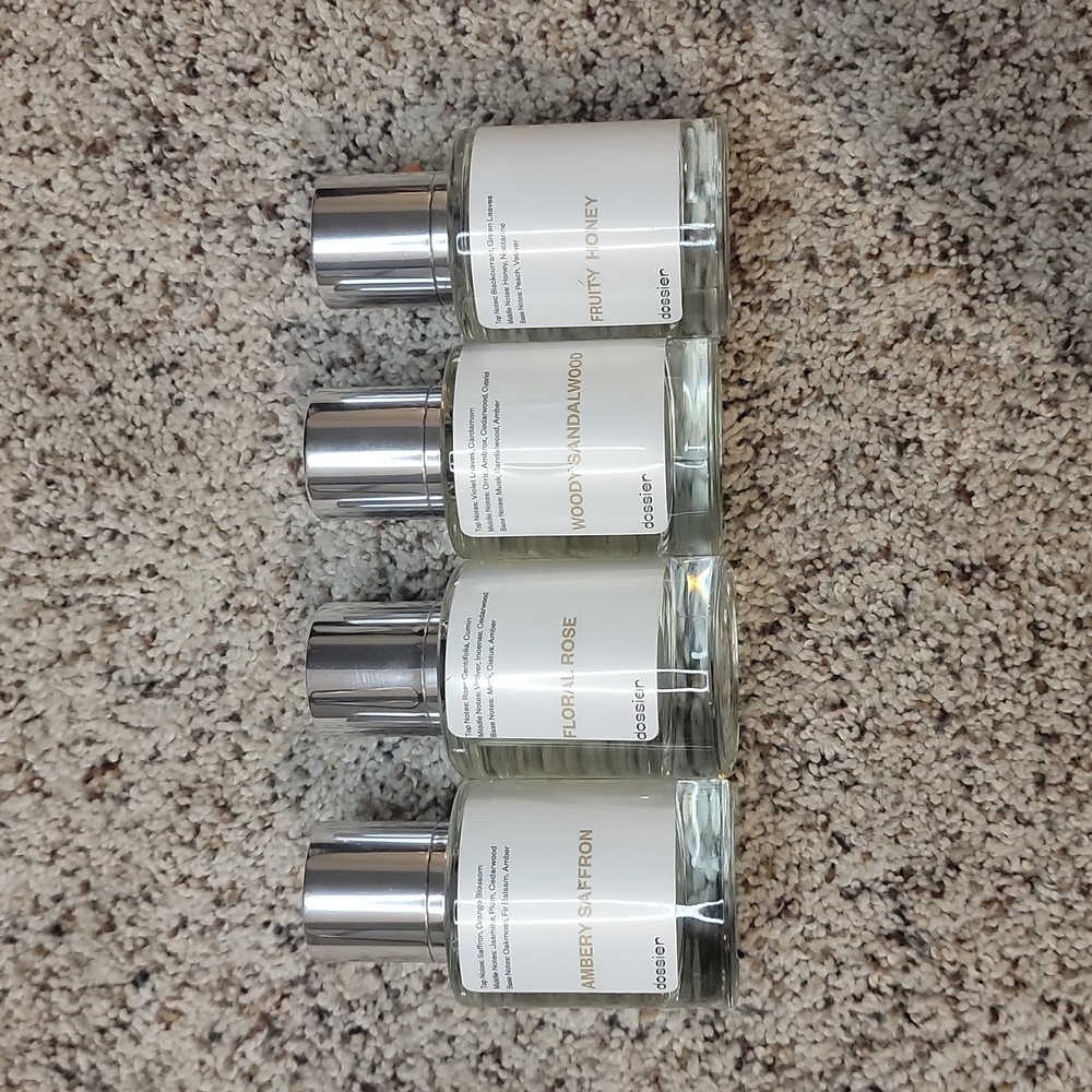 Lot of Dossier Perfumes